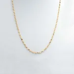 Cadena Caffe Oro Amarillo 18k