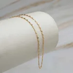 Cadena Caffe Oro Amarillo 18k