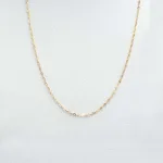 Cadena Espejo Oro Amarillo 18k