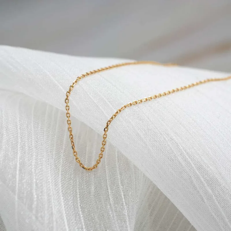 Cadena Forcetina Oro Amarillo 18k