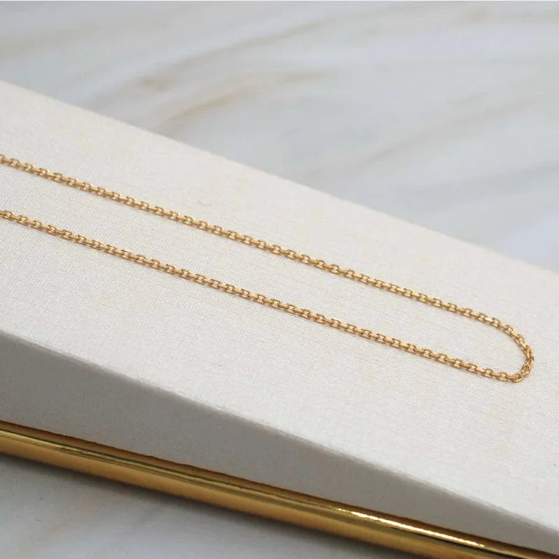 Cadena Forcetina Oro Amarillo 18k