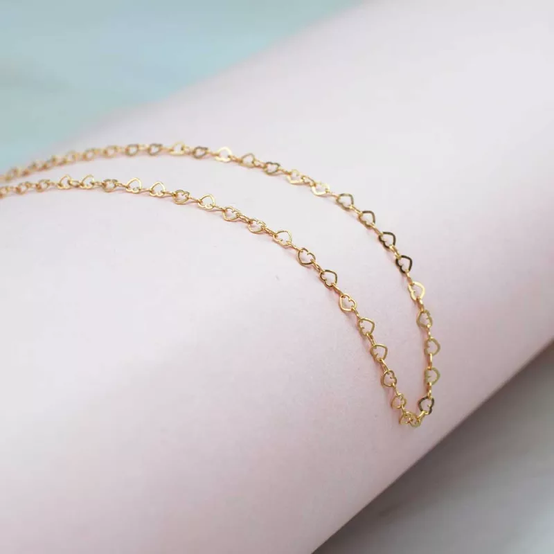 Cadena Love Oro Amarillo 18k