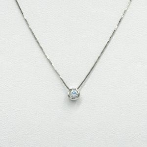 Cadena Punto de Luz Oro Blanco 18k