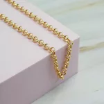 Cadena Rolo Oro Amarillo 18k
