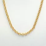 Cadena Rolo Gruesa Oro Amarillo 18k