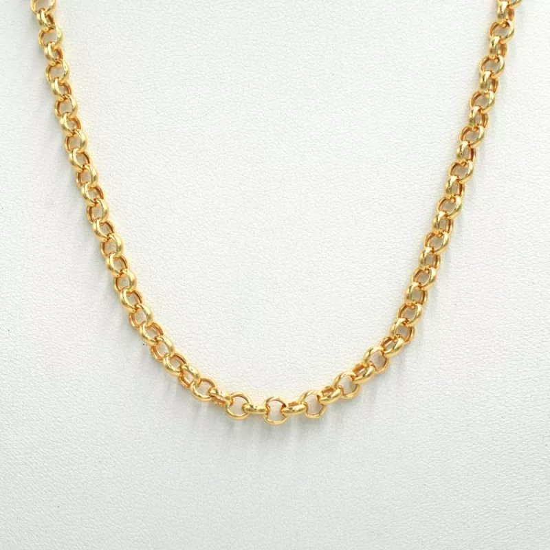 CAD_ROLOGRUESA6 Cadena Rolo Gruesa Oro Amarillo 18k