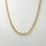 Cadena Rolo Mediana Oro Amarillo 18k