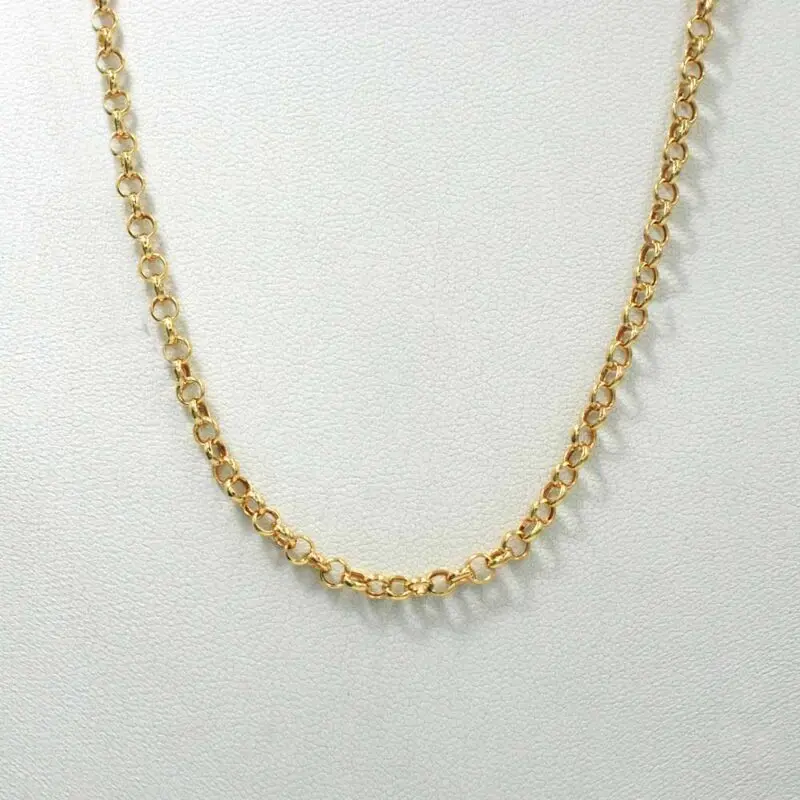 CAD_ROLOMEDIANA3 Cadena Rolo Mediana Oro Amarillo 18k