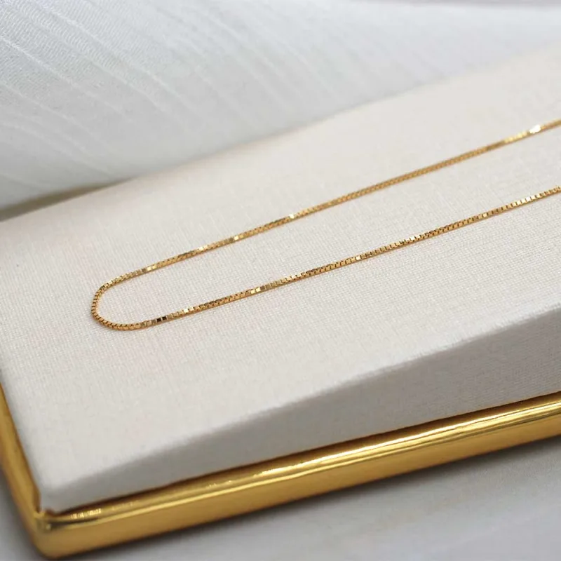 Cadena Veneciana Oro Amarillo 18k