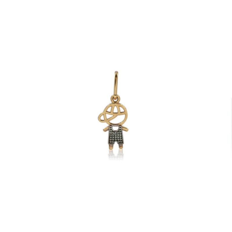 Colgante Niño Oro Amarillo 18k