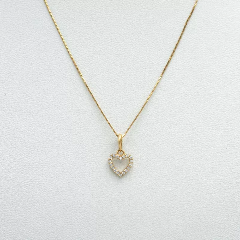 CON_CORACIRCONES4 Conjunto Corazon Circones Oro 18k