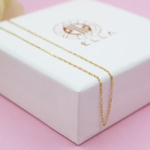 Cadena Cadiz Delgada Oro 18k