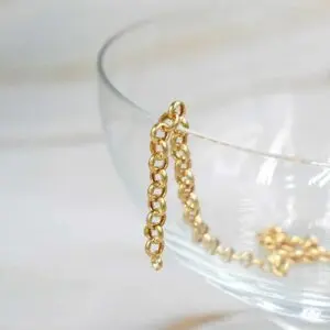 Pulsera Rolo Gruesa Oro Amarillo 18k