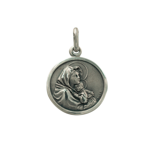 Medalla Virgen con Niño