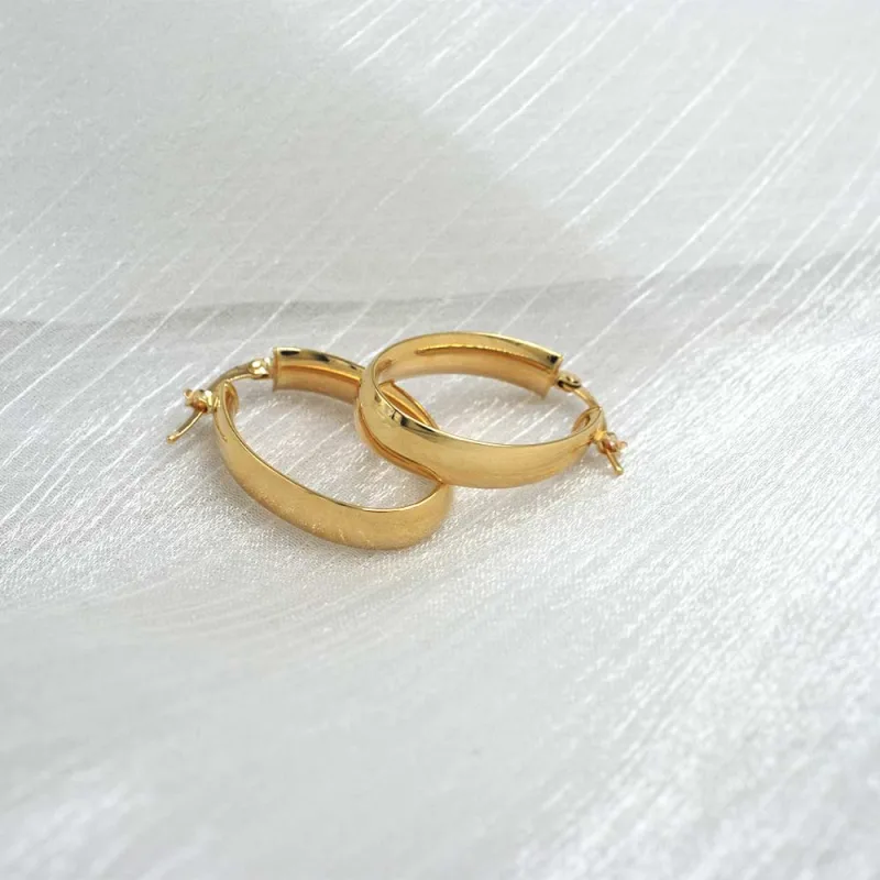 Aro Argolla Florence Oro Amarillo 18k