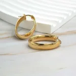 Aro Argolla Florence Oro Amarillo 18k