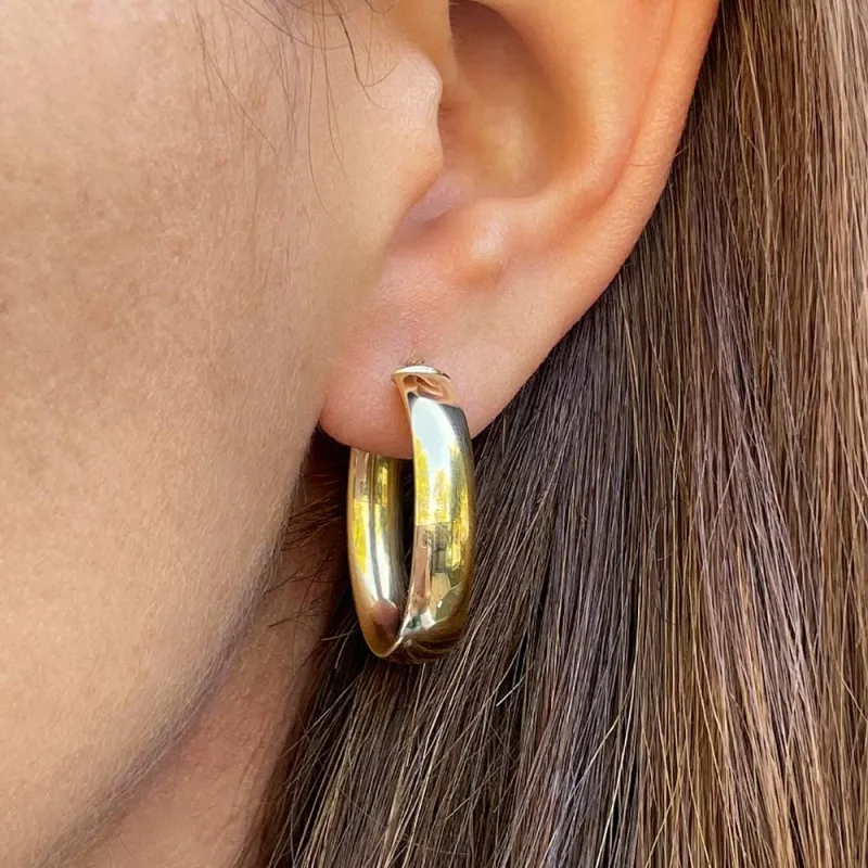 Aro Argolla Florence Oro Amarillo 18k