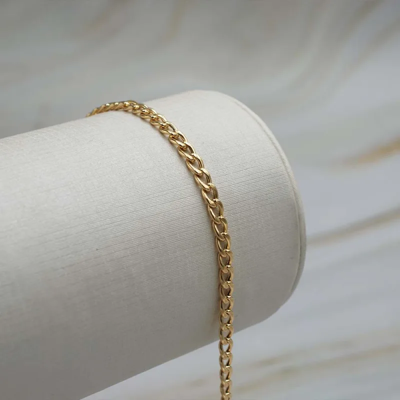 Pulsera Grumet Oro Amarillo 18k