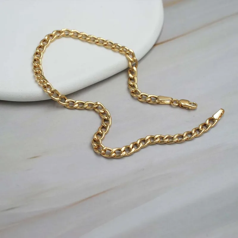 Pulsera Grumet Oro Amarillo 18k