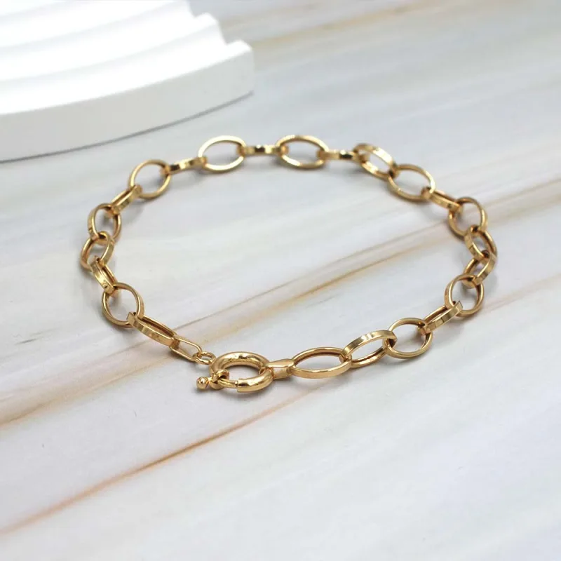 PUL_VIENA5 Pulsera Viena Oro Amarillo 18k