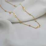 Collar Infinito Oro Amarillo 18k