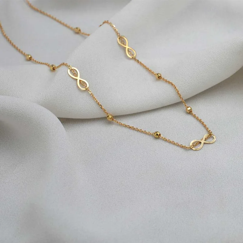COL_INFINITO Collar Infinito Oro Amarillo 18k