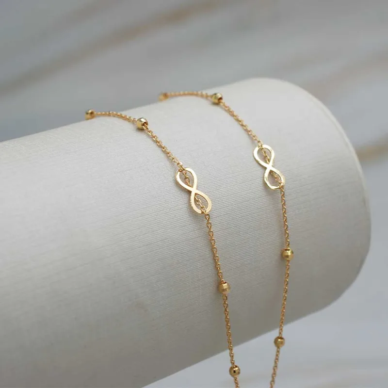 Collar Infinito Oro Amarillo 18k