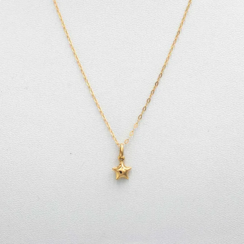 CON_ESTRELLA Conjunto Estrella Oro Amarillo 18k
