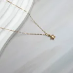 Conjunto Estrella Oro Amarillo 18k