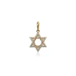 Colgante Estrella de David Oro 18k