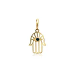 Colgante Mano de Fatima Oro 18k