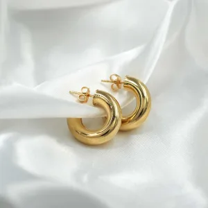 Aro Argolla Rio Oro Amarillo 18k