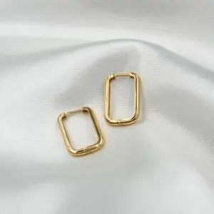 Aro Argolla Clara Oro 18k