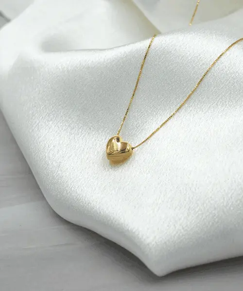 Collar Corazon Oro 18k